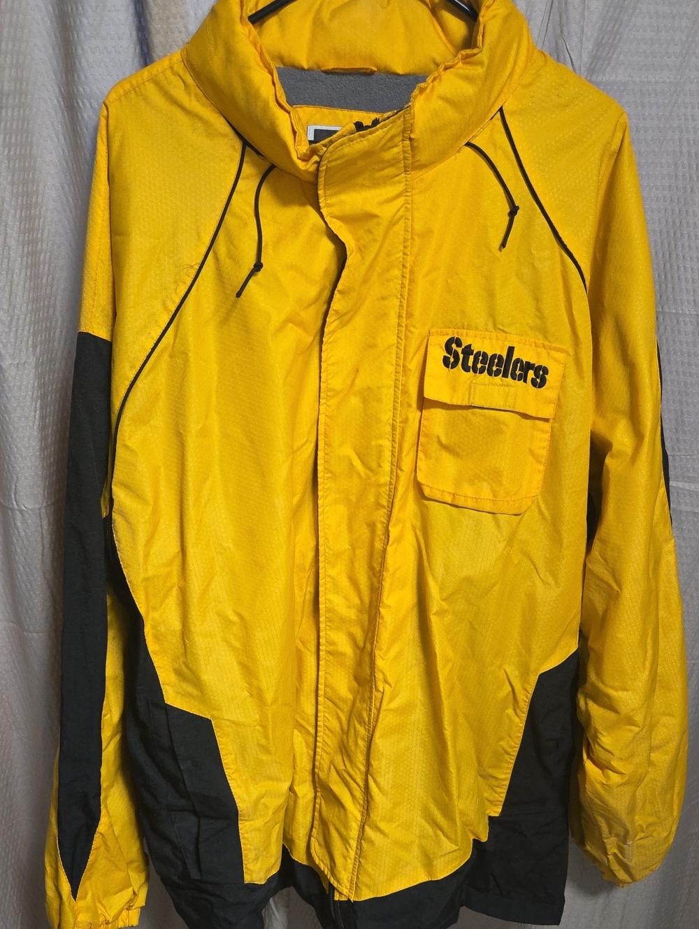 Steelers Yellow and Black Ski Jacket